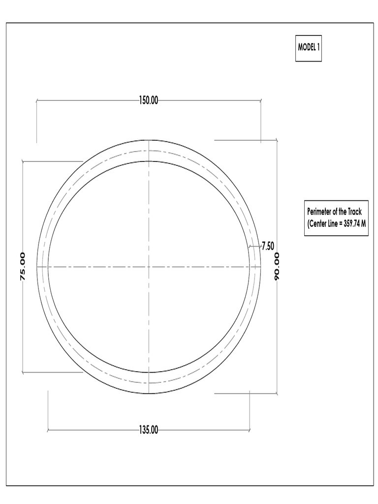 Track Perimeter Calculation Guide | PDF