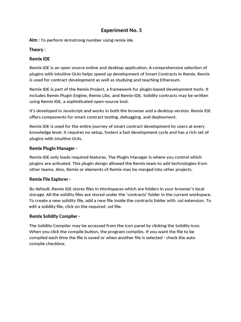 BCT exp 5 | PDF