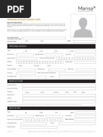 ANC Membership Application Form | PDF | African National Congress | Banks