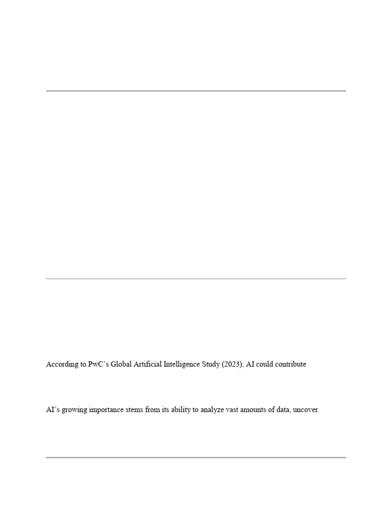 The Influence of Artificial Intelligence | PDF