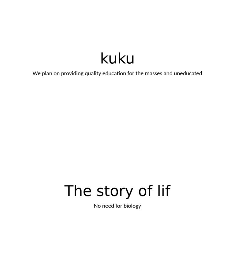 Kuku | PDF