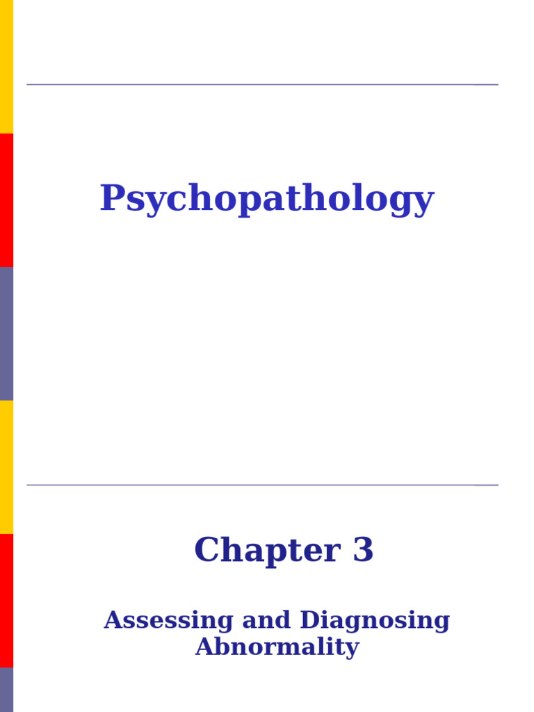 Diagnosing and Assessment of MD | PDF | Mental Disorder | Diagnostic ...