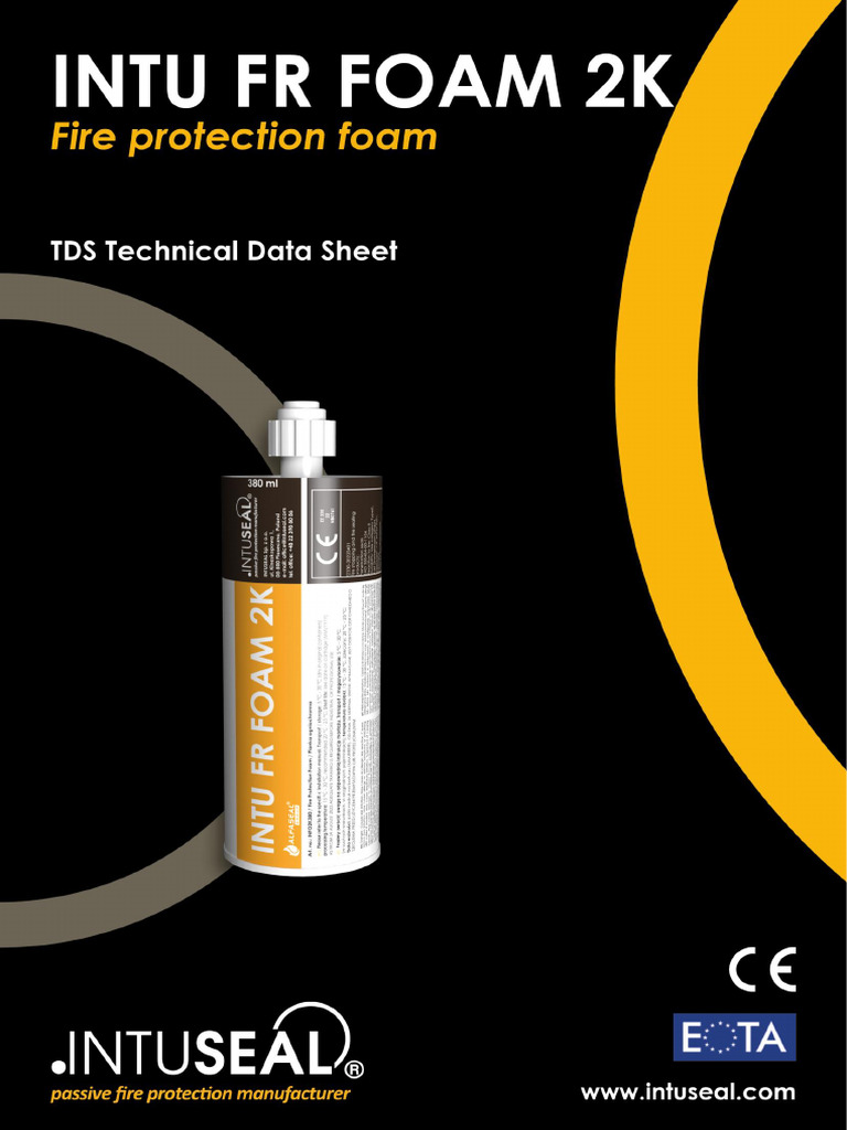 Intu FR Foam 2k Tds en Ko MP 1.1 (2) (Sürüklenen) | PDF