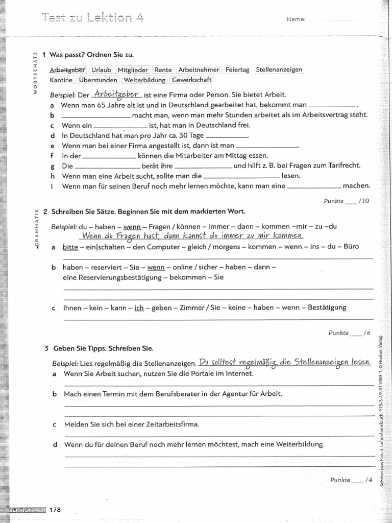 Test Lektion 4 | PDF
