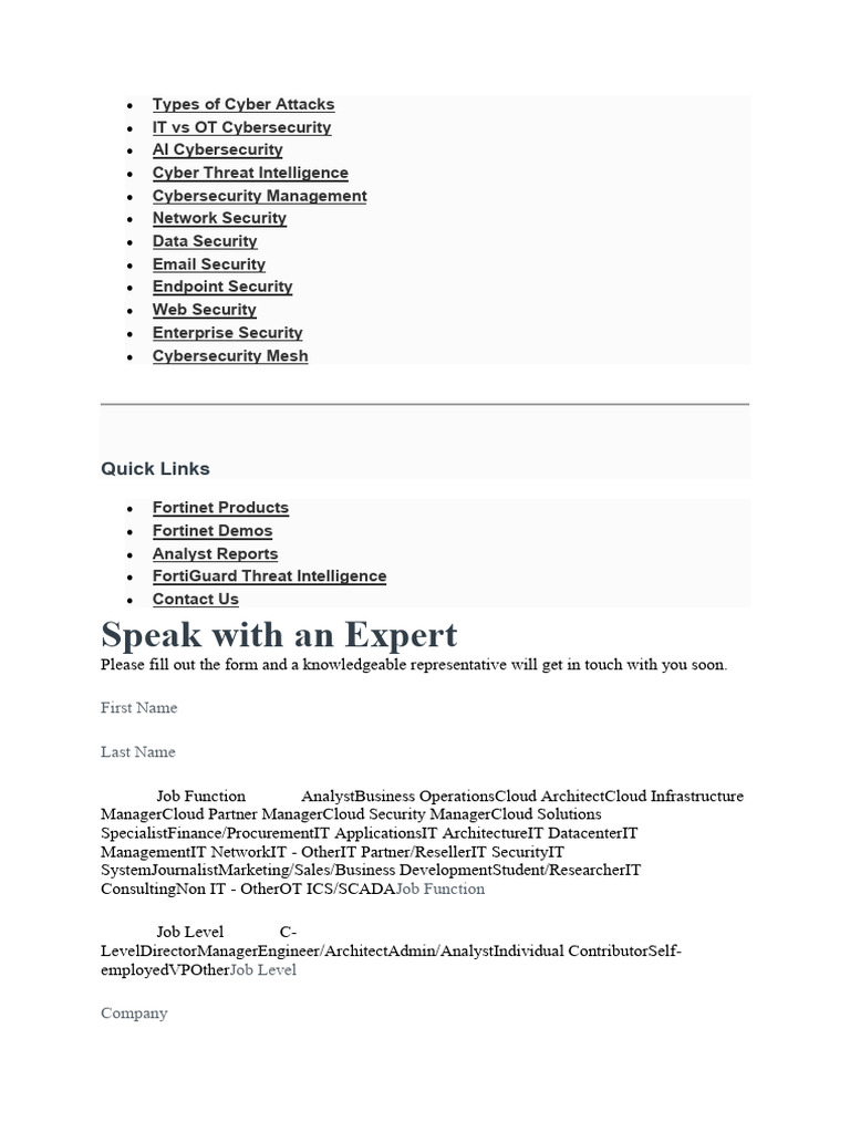 Types of Cyber Attacks | PDF | Security | Computer Security
