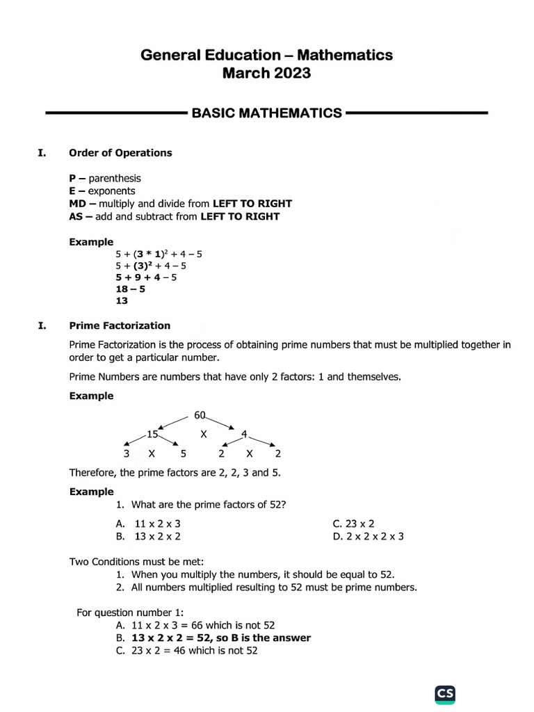 Math (1) | PDF