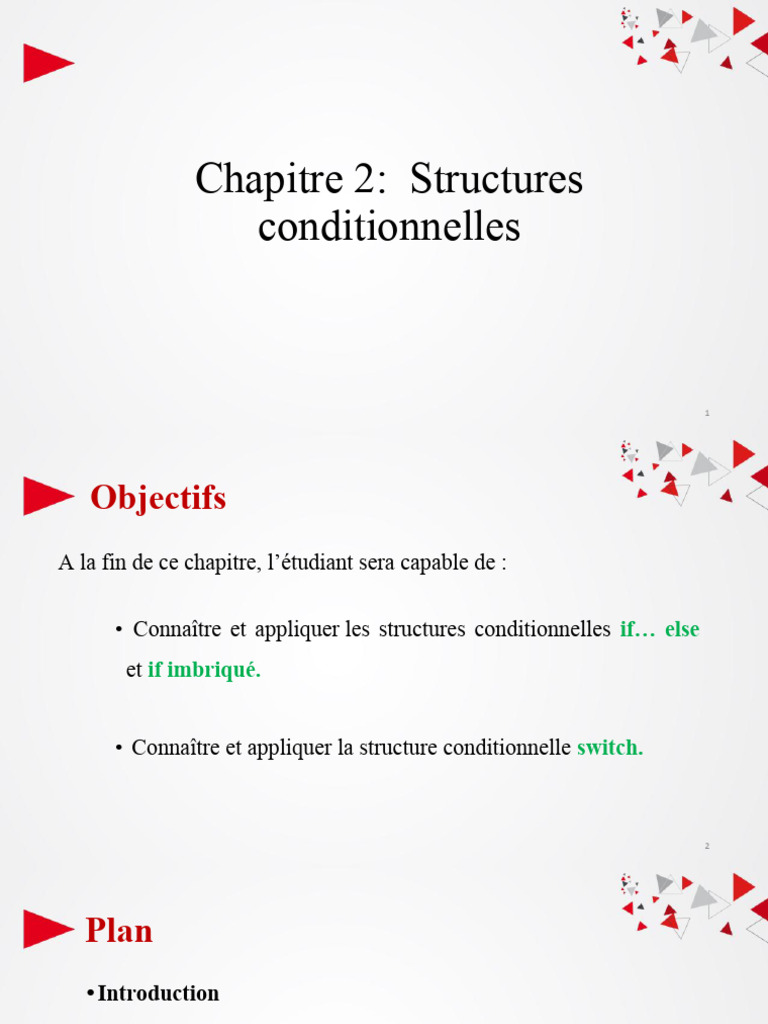Structures conditionnelles en programmation | PDF | Programmation ...