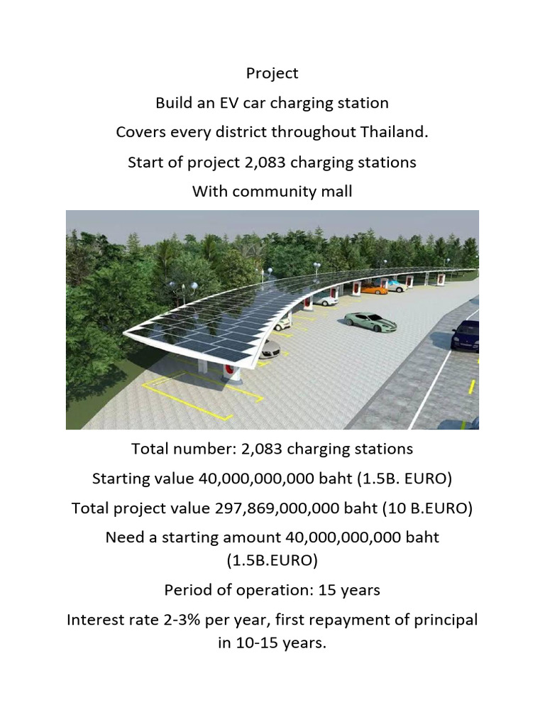 Project To Build 2,083 EV Charging Stations | PDF | Electric Car ...