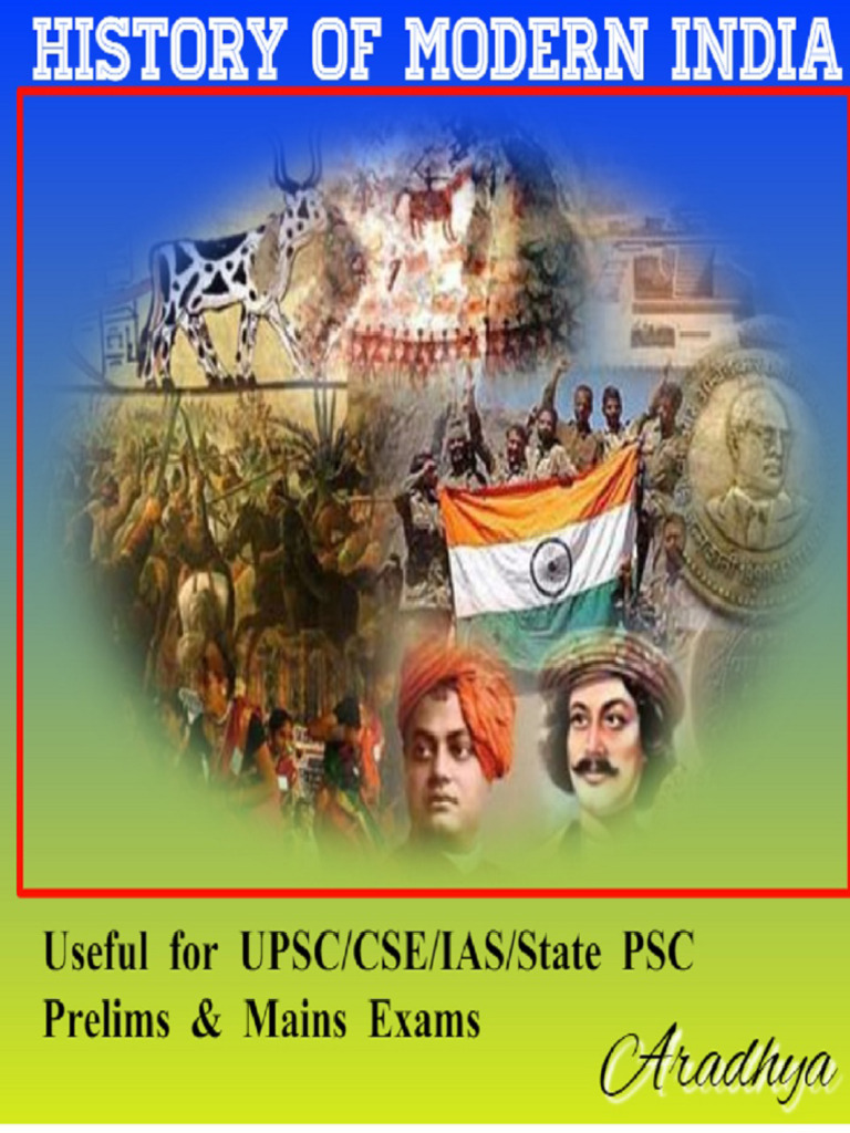 History of Modern India Complete Study Notes With Practice MCQ For UPSC ...