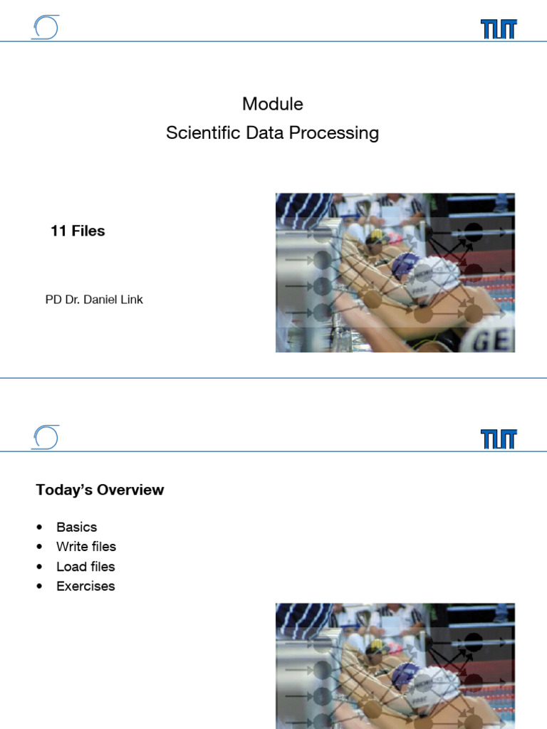 Scientific Data Processing Basics | PDF | Computer File | Comma ...