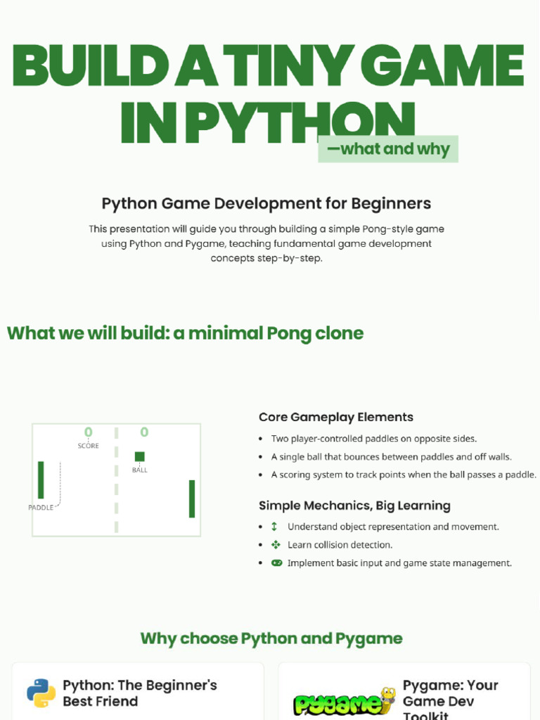 MODULE 4 Step by Step in Creating a Game Using Python | PDF