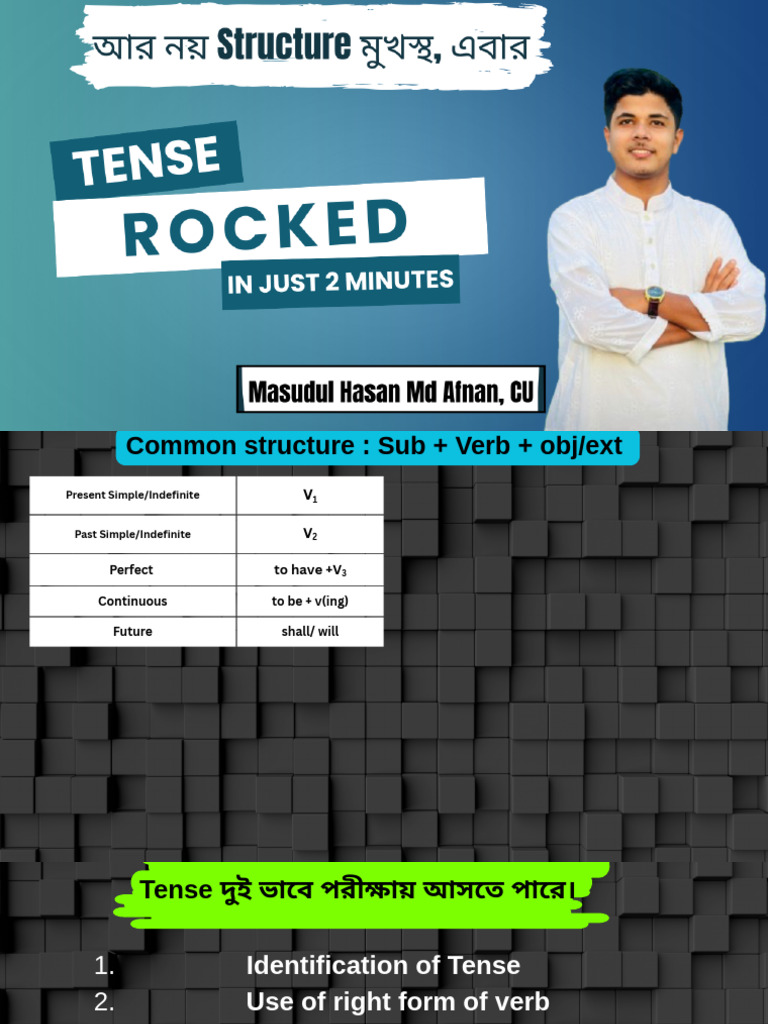 Common Structur Sub + Verb + Object PDF | PDF