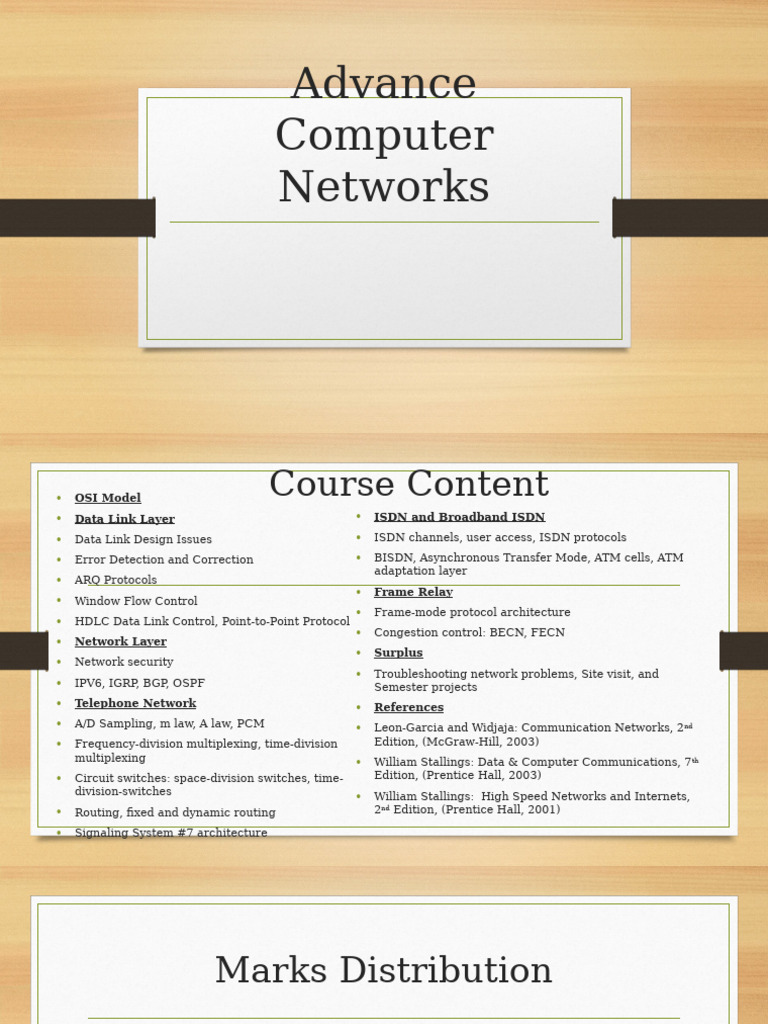Advanced Computer Networks Curriculum | PDF | Network Switch | Computer ...