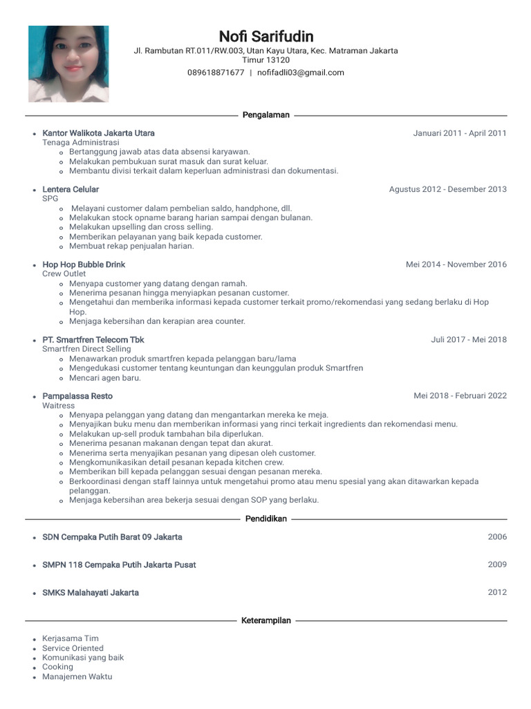 Intelligent CV Document 02 | PDF