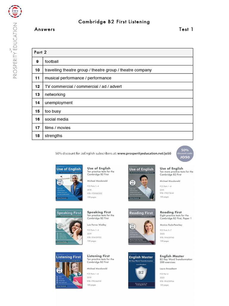 Practice Test 1d Answers | PDF