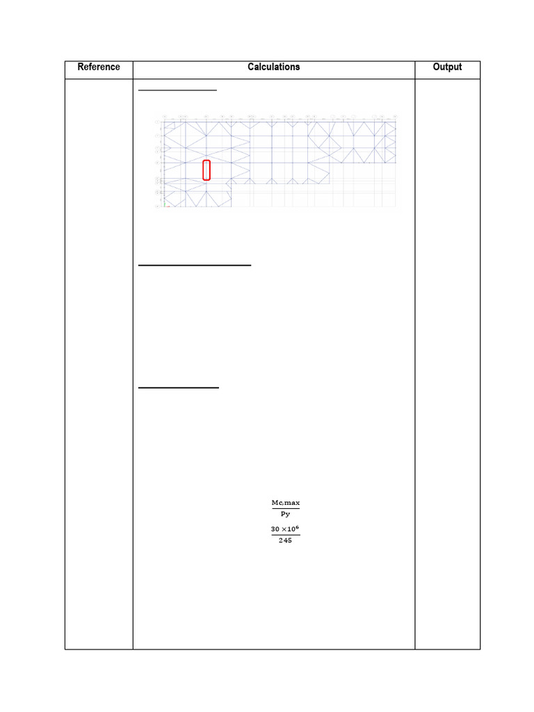 Structural Analysis and Design Output | PDF | Solid Mechanics ...