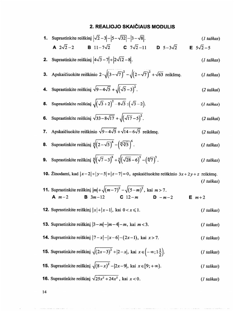 M Modulis Uzd | PDF