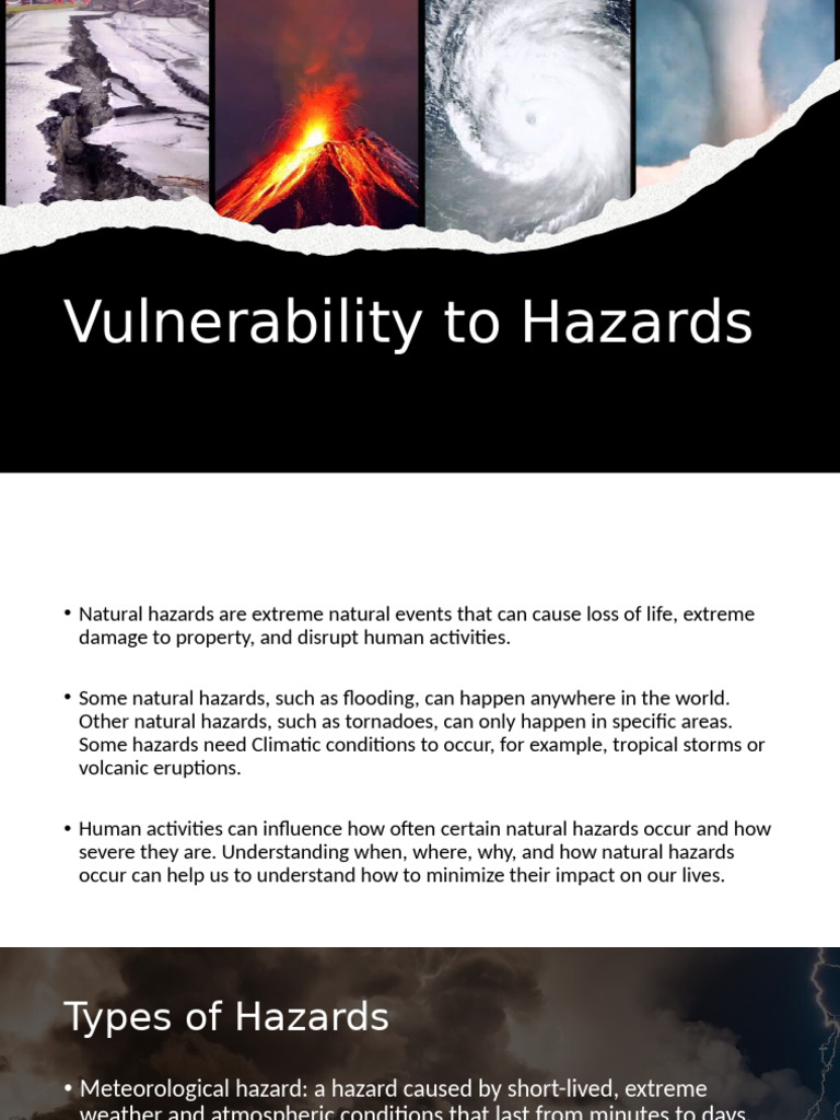 Understanding Vulnerability to Natural Hazards | PDF