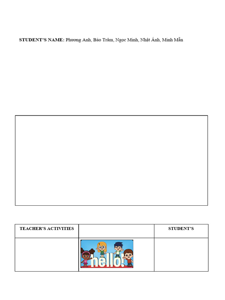 Lesson Plan-Group 1 (Vocabulary-Unit7) | PDF | Vocabulary | Applied ...