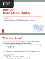 Row Major Address Calculation in 2D Array | PDF | Computer Data ...