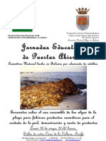 Cartel Jornada Algas