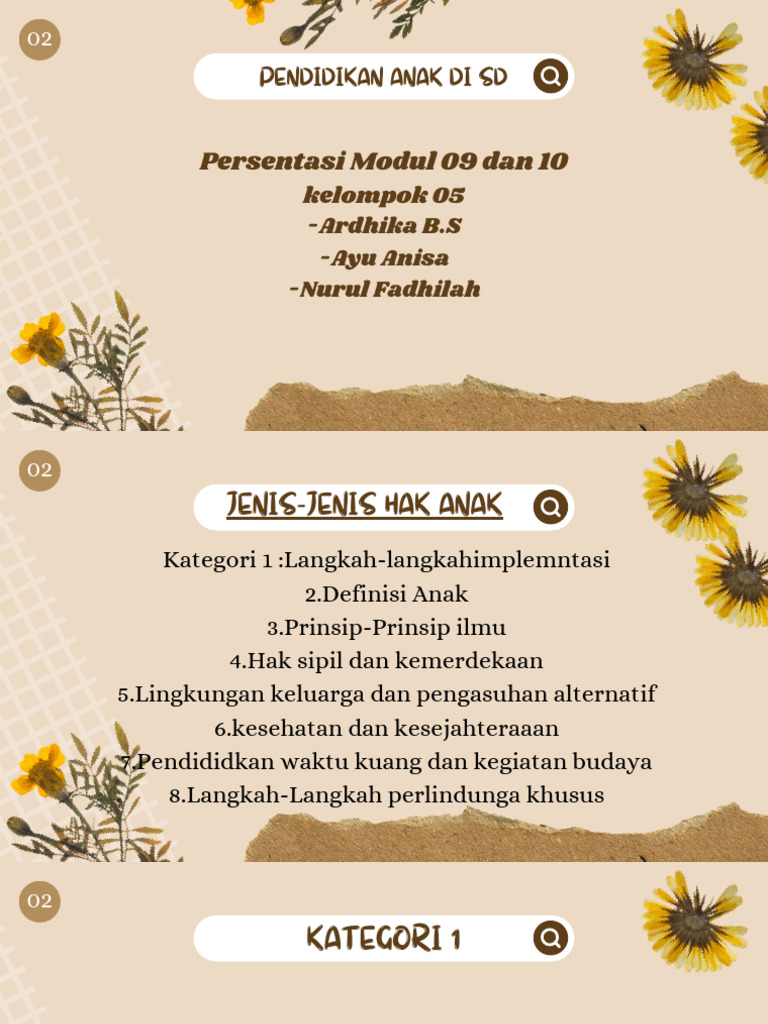 Hak Anak dan Pendidikan di Sekolah | PDF