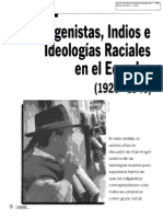 Racismo en El Ecuador. Indigenistas, Indios e Ideologías Raciales... Clark Kim