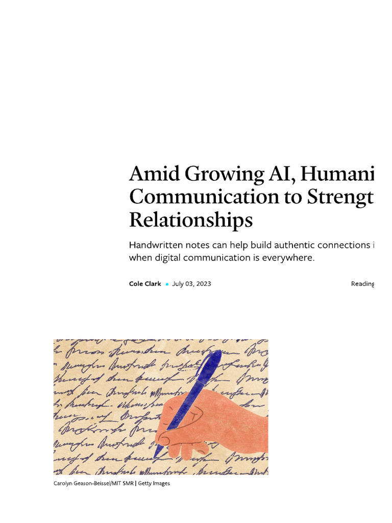 S3 Humanize Communication | PDF