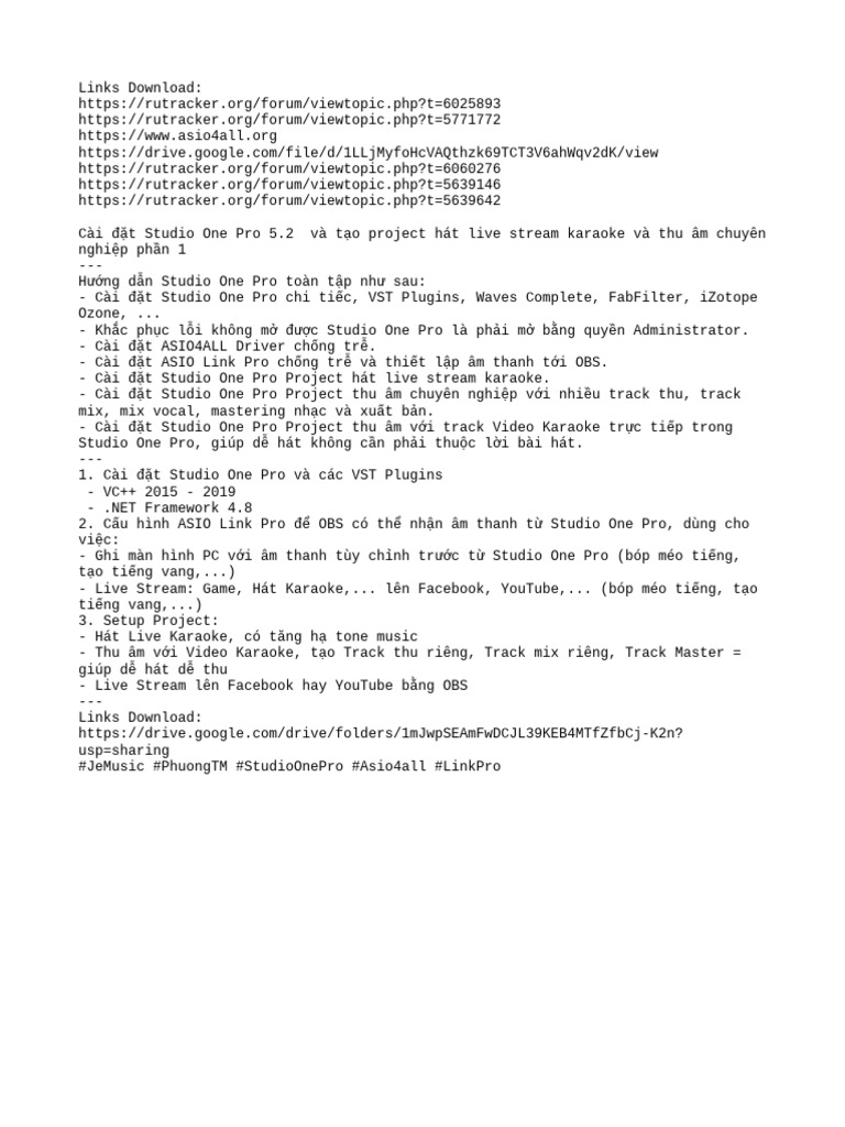 Links Download | PDF