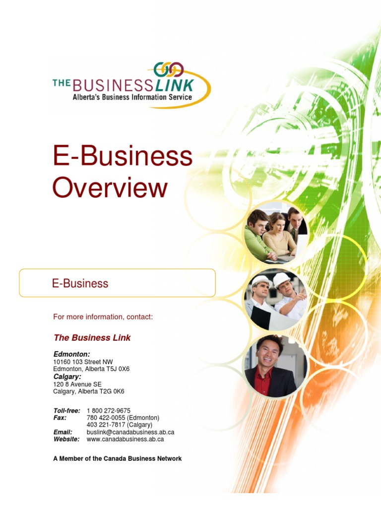 E Business Overview | Electronic Business | E Commerce