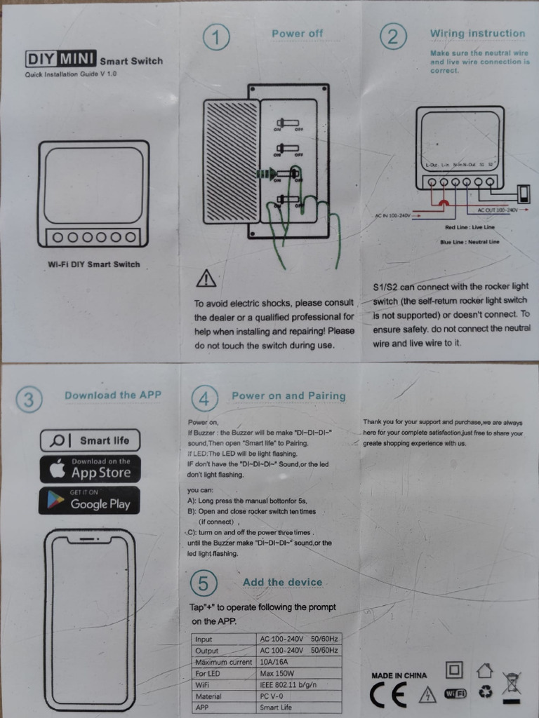 Mini Smart Switch | PDF