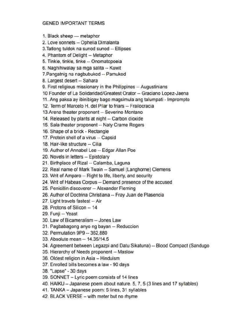 LET Notes 1 | PDF