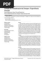 Artigo estágio de manutenção 2010