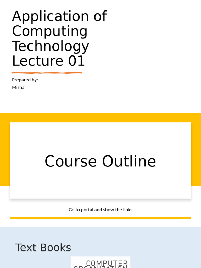 Overview of Computer Technology Applications | PDF