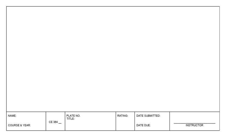 Building Format Submission Template | PDF