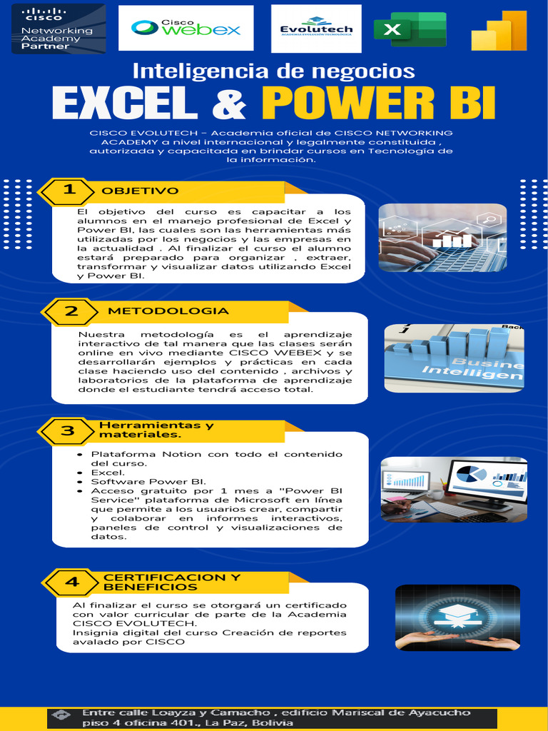 Curso de Excel y Power BI en Cisco | PDF | Microsoft Excel | Análisis ...