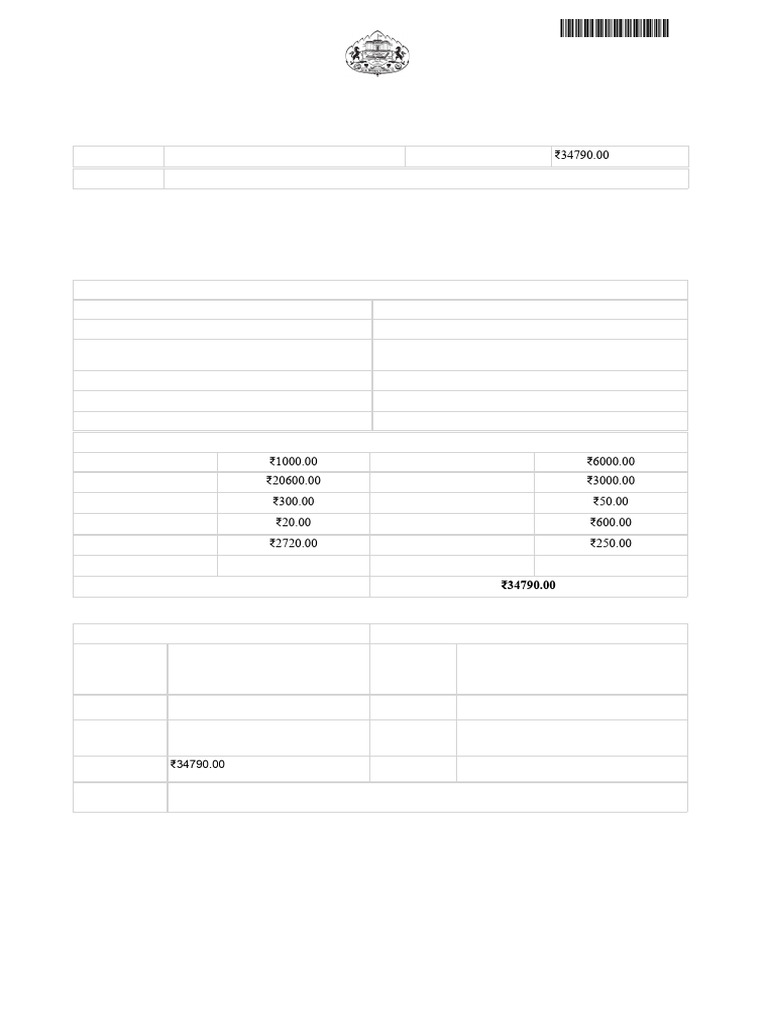 Registration Payment Receipt | PDF | Rupee