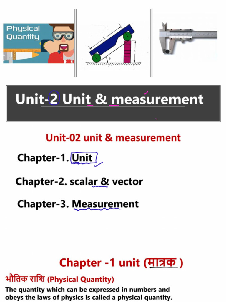 Unit Measurement | PDF