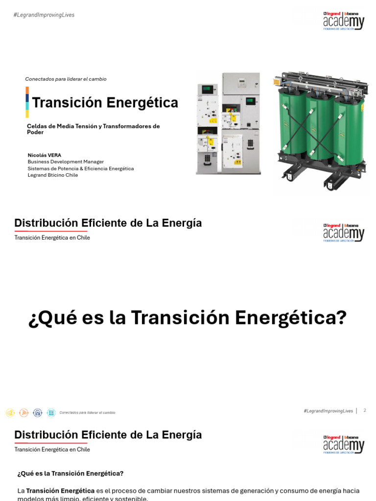Transición Energética y Eficiencia en Chile | PDF | Transformador ...