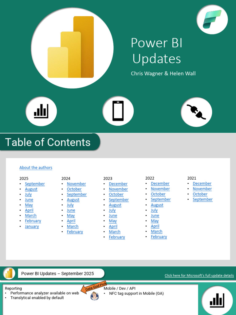 Power BI November 2025 Feature Summary | PDF | Microsoft Azure | Databases