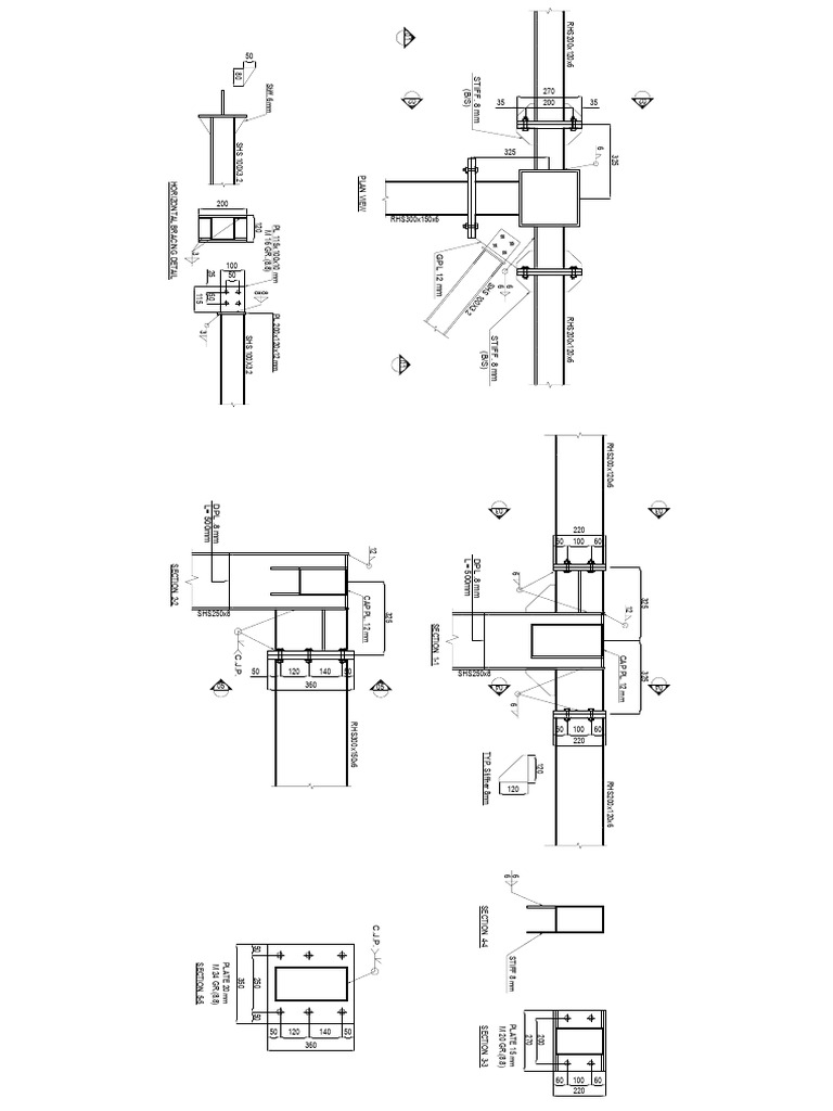Structural Steel Fabrication Details | PDF
