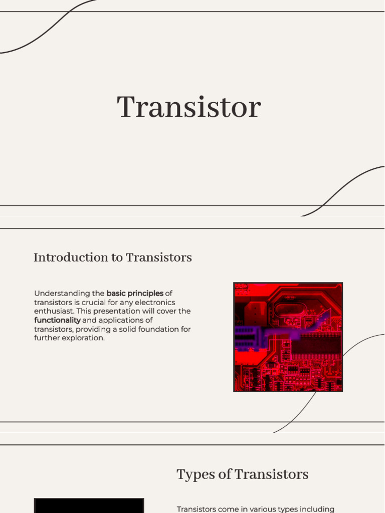 Understanding Transistor Basics | PDF