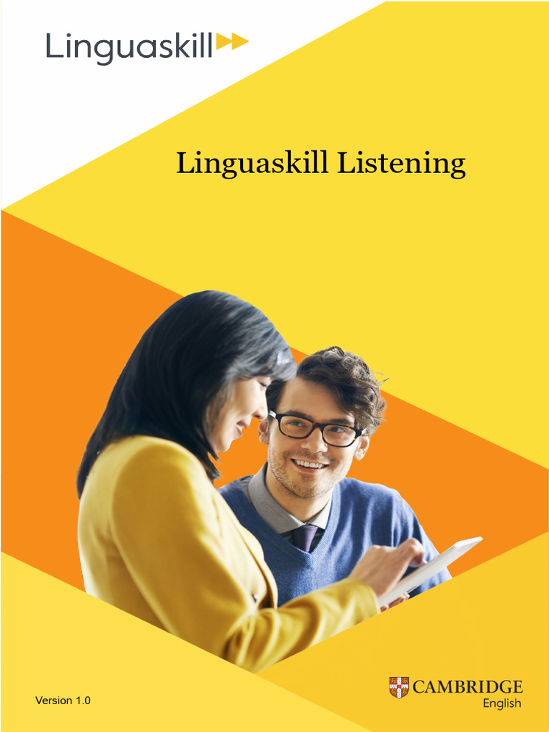 Linguaskill Listening | PDF | Linguistics | Cognitive Science