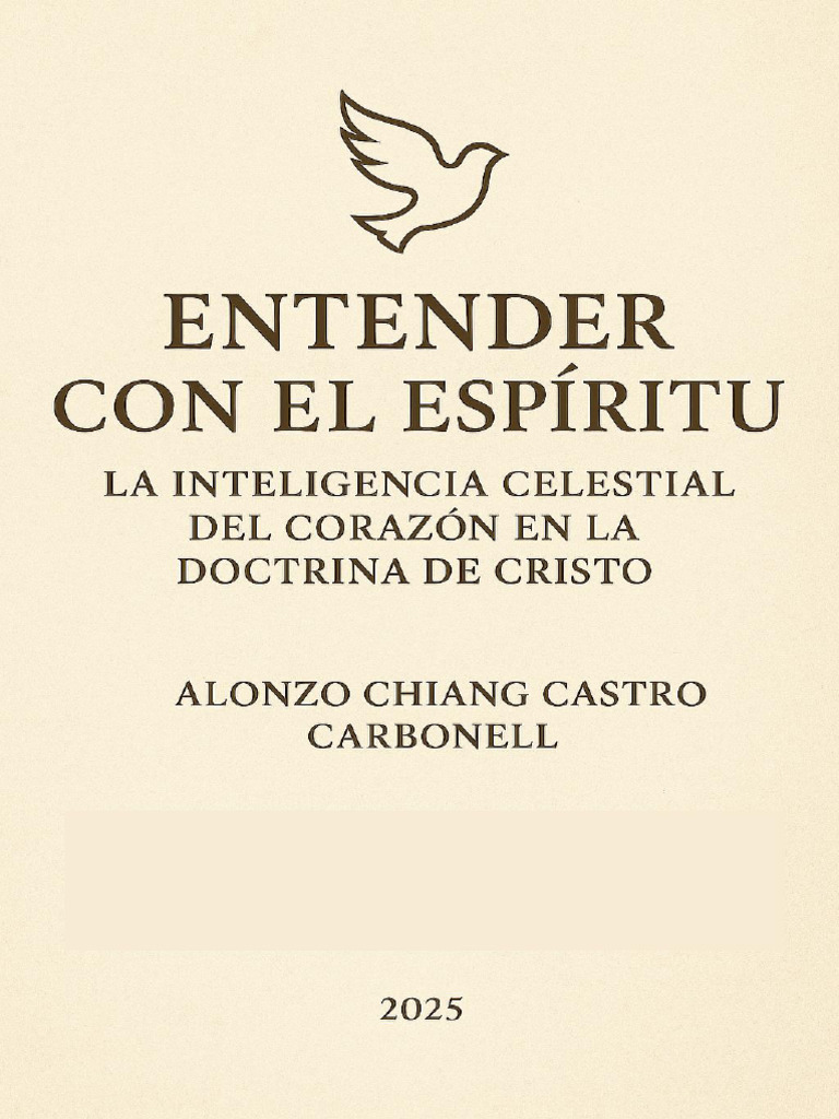 Qué Significa ¿Entender Con El Espíritu? | PDF | espíritu Santo | Fe