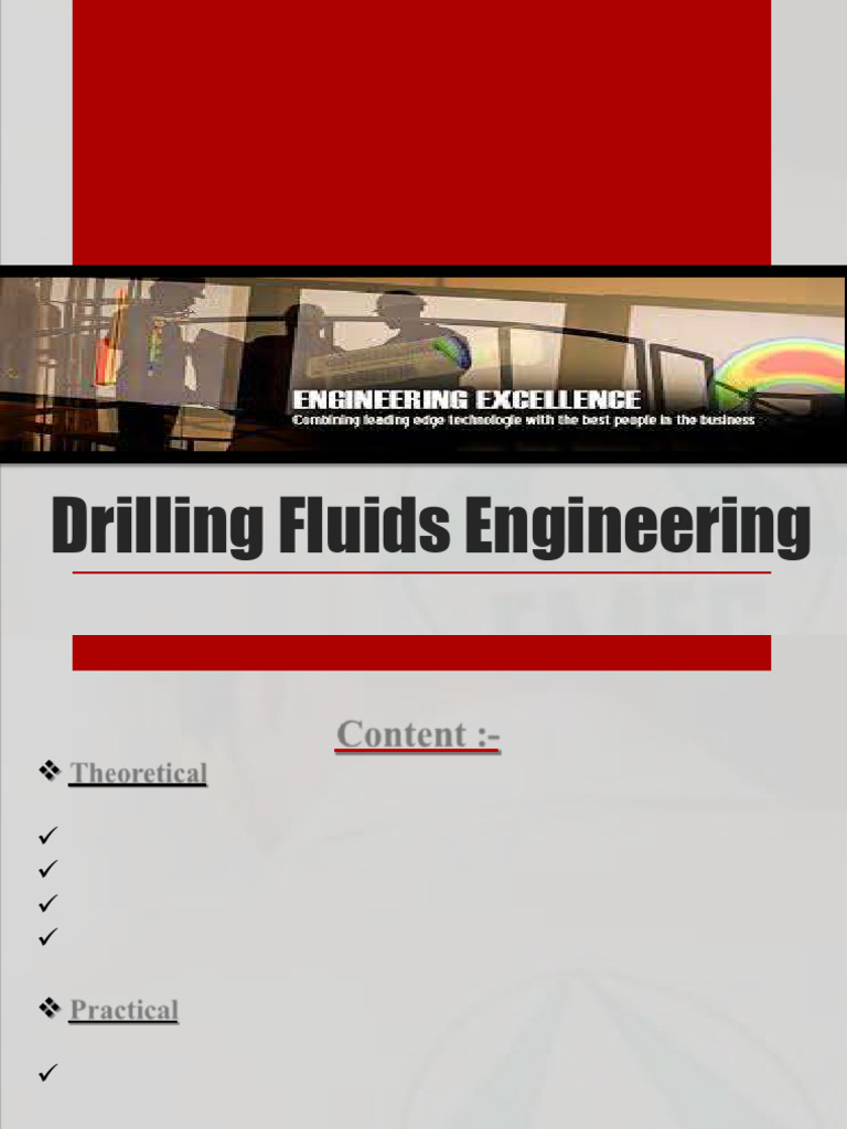 Drilling Fluids Engineering Overview | PDF | Sodium Hydroxide | Sodium ...