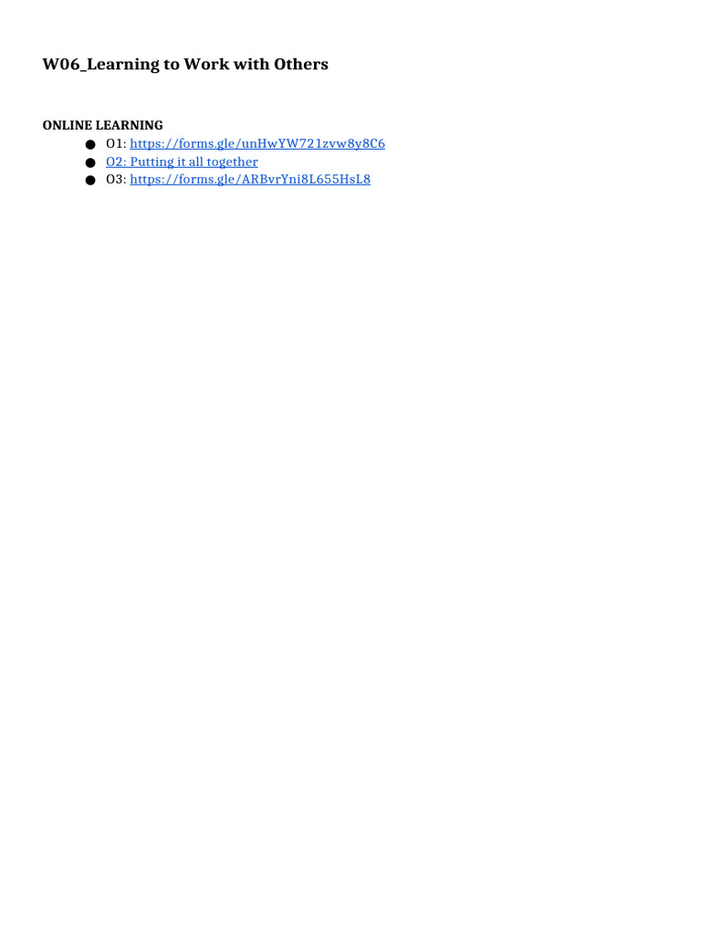 Note - Group Work | PDF