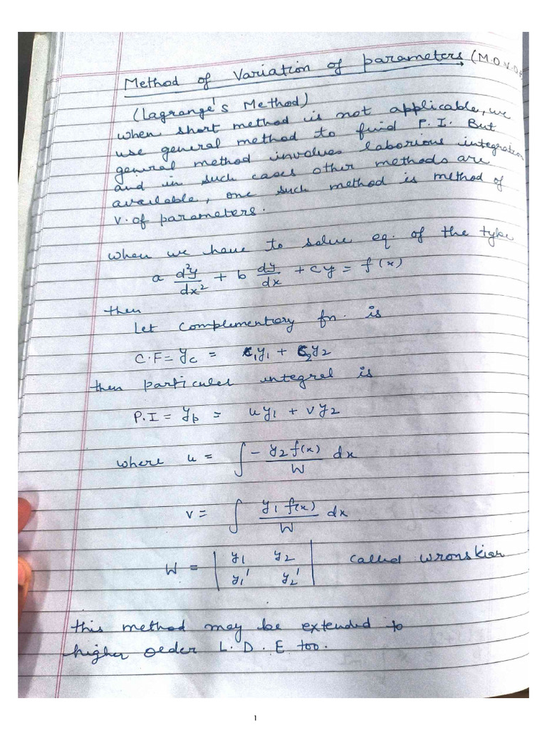 Maths Diff Eq Part 2 | PDF