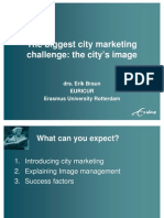 The Biggest City Marketing Challenge: The City's Image