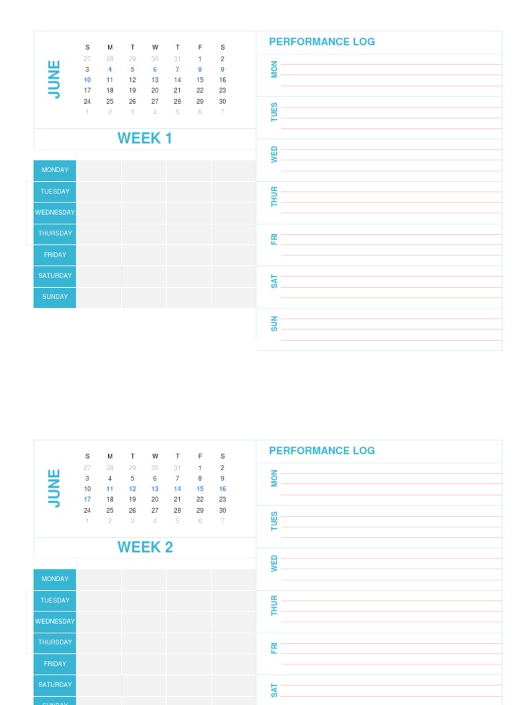 Training Program | PDF | Sports | Leisure