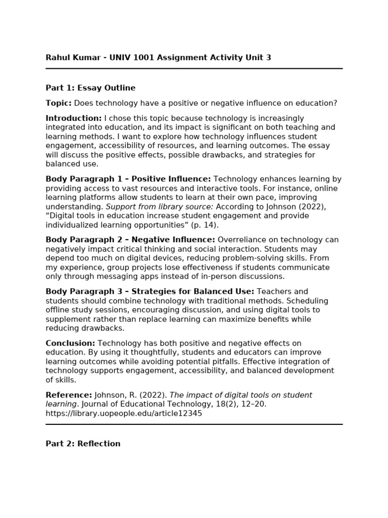 Rahul Kumar Unit3 Assignment | PDF | Plagiarism | Citation